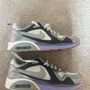 Nike Air Max with Black and Purple Highlights